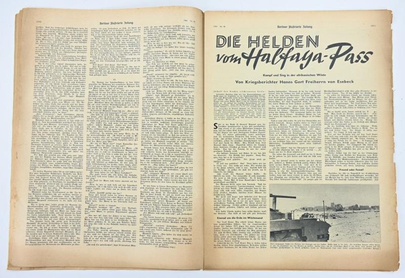 German Berliner Illustrierte Zeitung Newspaper September 1941