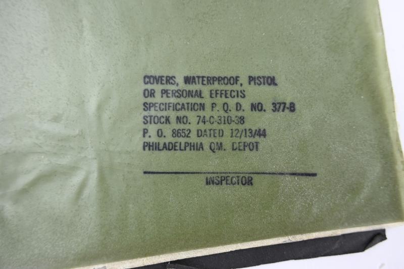 US WW2 Waterproof Pistol Cover