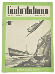 Italian Magazine 'L'Auto Italiana' April 1943