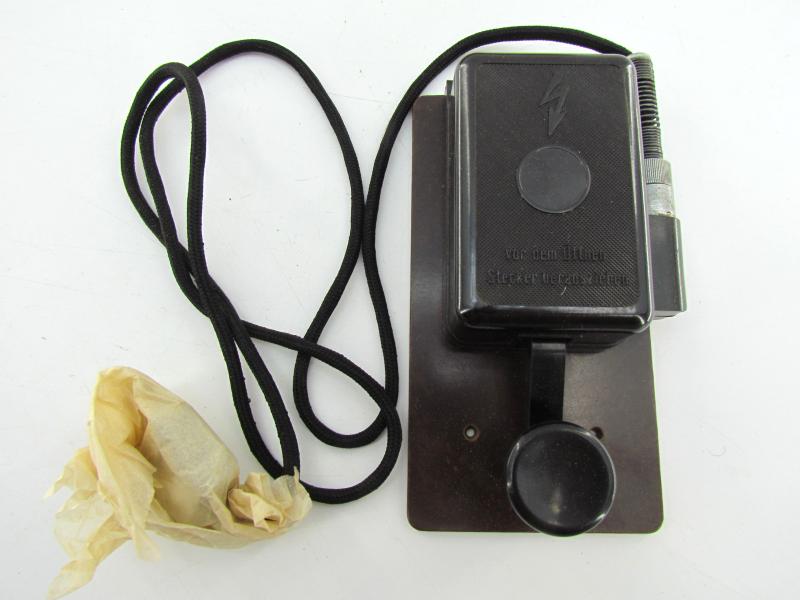 Wehrmacht Morse Code Telegraph Key in Original Box