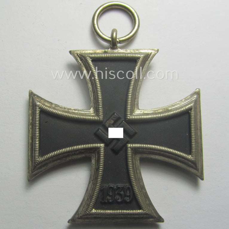 Superb - rarely seen! - 'Eisernes Kreuz 2. Kl.' of the so-called: 'Schinkel'-pattern by the desirable: 'C.E. Juncker'-company