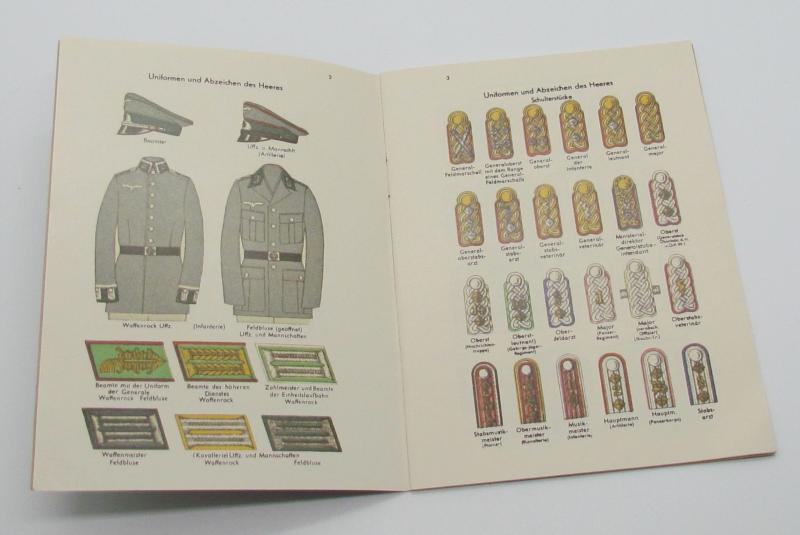 “Deutsche Uniformen” – Early Edition Color Reference Booklet