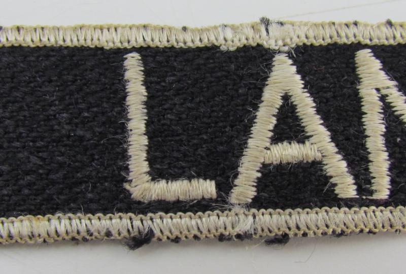 Dutch 'Landwacht' Cufftitle