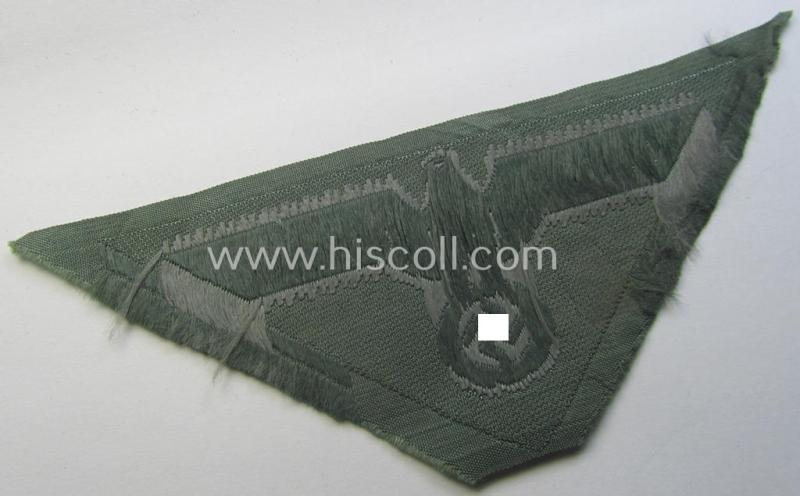 Later-war-period, WH (Heeres) so-called: 'M44'-pattern- and/or: trapezoid-shaped breasteagle (ie. 'Brustadler für Manns. u. Uffz.')