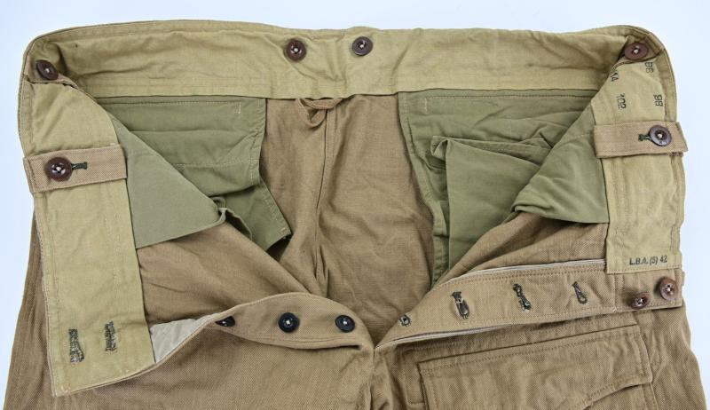 German LW FSJ Tropical Combat Trousers