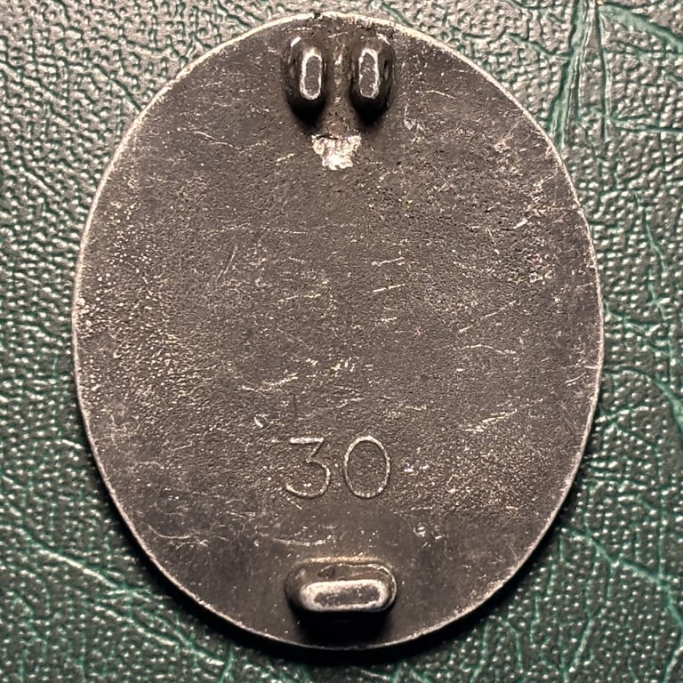 Wound Badge in Silver "30" Hauptmünzamt