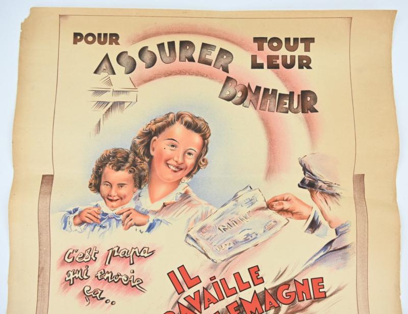 German WW2 poster for French Citizen