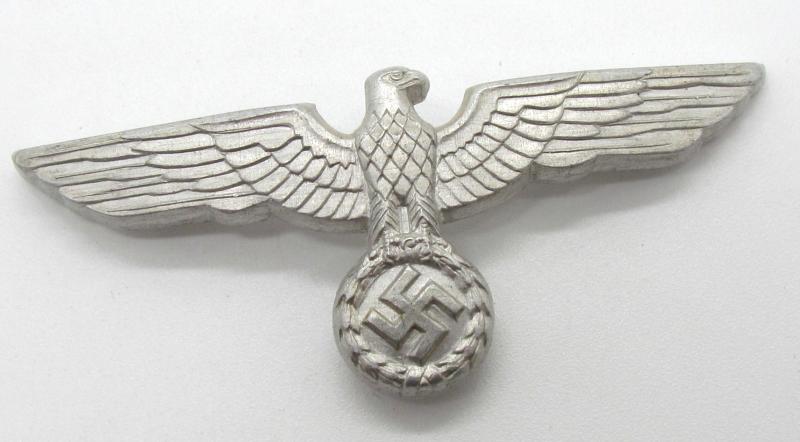 Wehrmacht ( Heer ) metal Cap Eagle F&R 1939