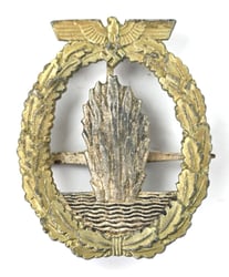 German KM Minesweeper War Badge