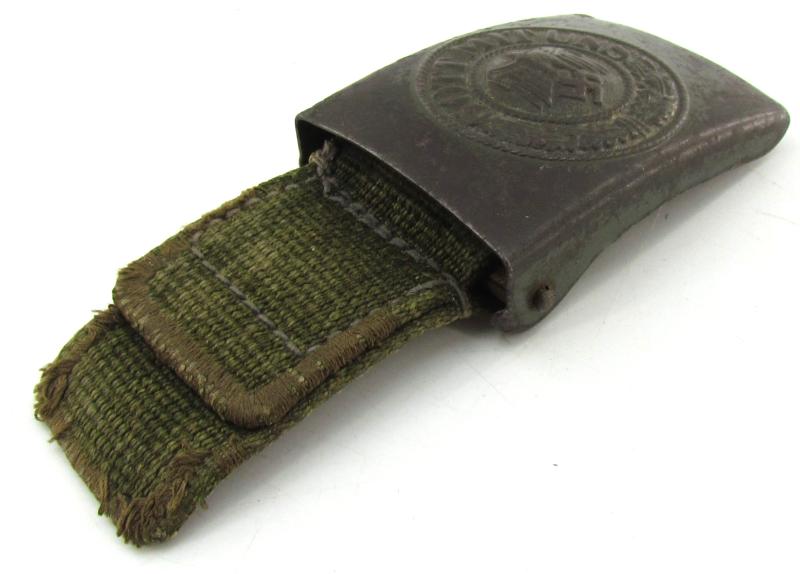 Wehrmacht (Heer) tropical ‘Afrikakorps’ steel belt buckle ( RS&S )