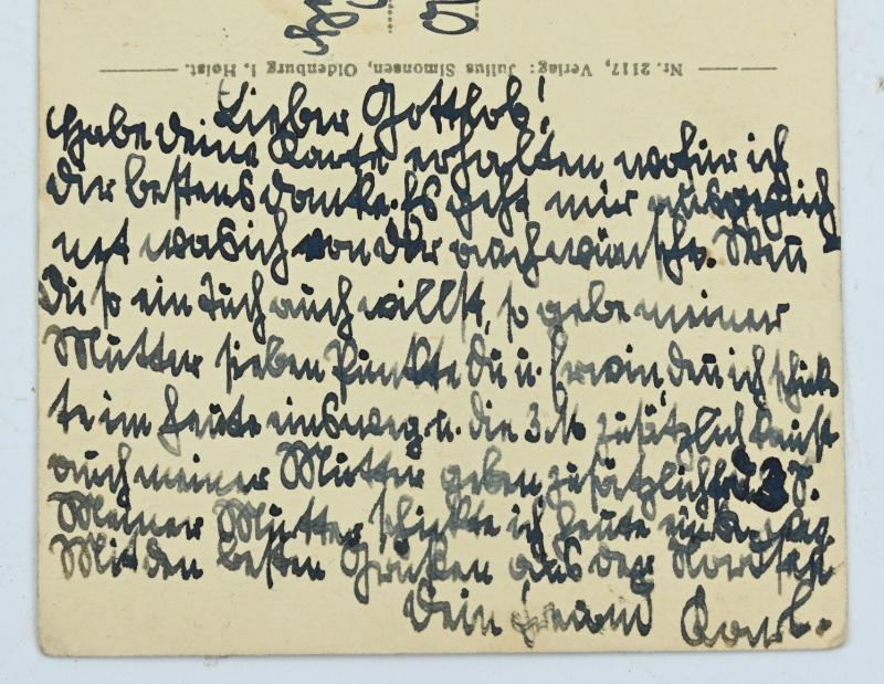 German KM Postcard 'U-bootflottille'