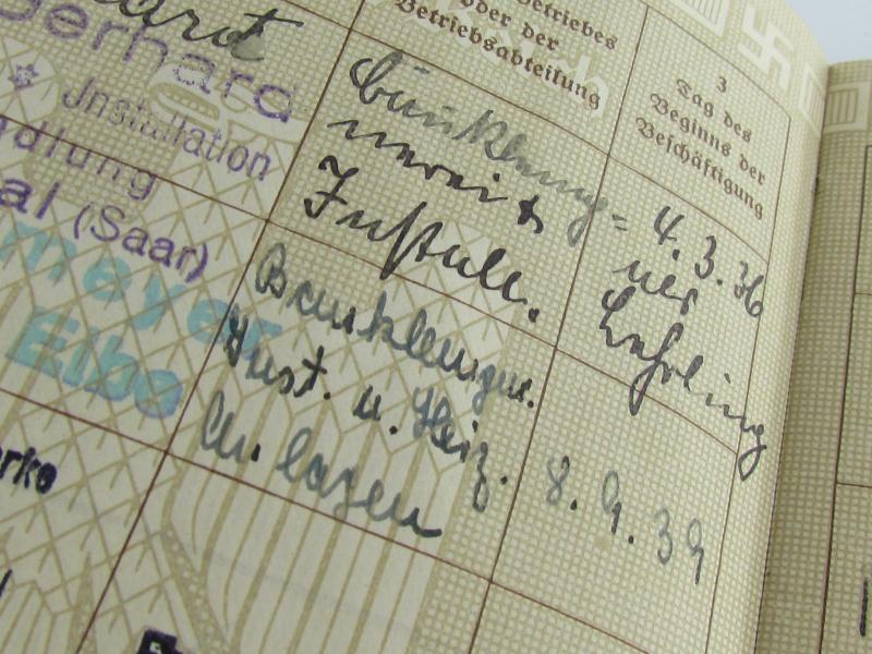 German Arbeitsbuch 1st pattern