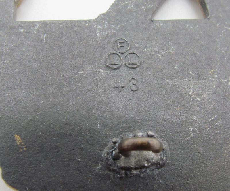 Kriegsmarine coastal artillery badge (FLL43)