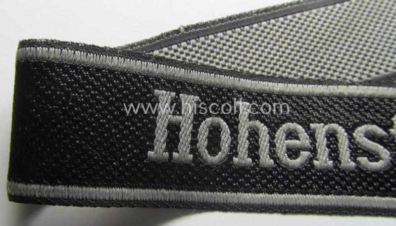 Waffen-SS cuff-title: '9. SS-Pz-Division' “Hohenstaufen”