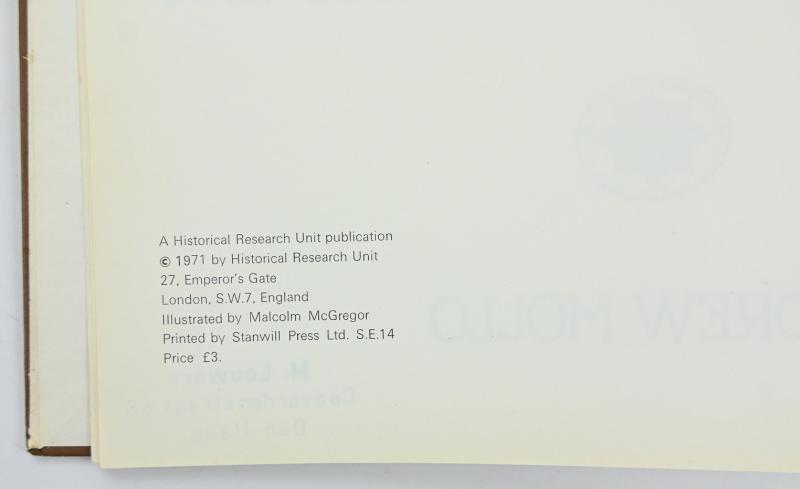 Collector's Book "Uniforms of the SS,Volume 4'' 1971
