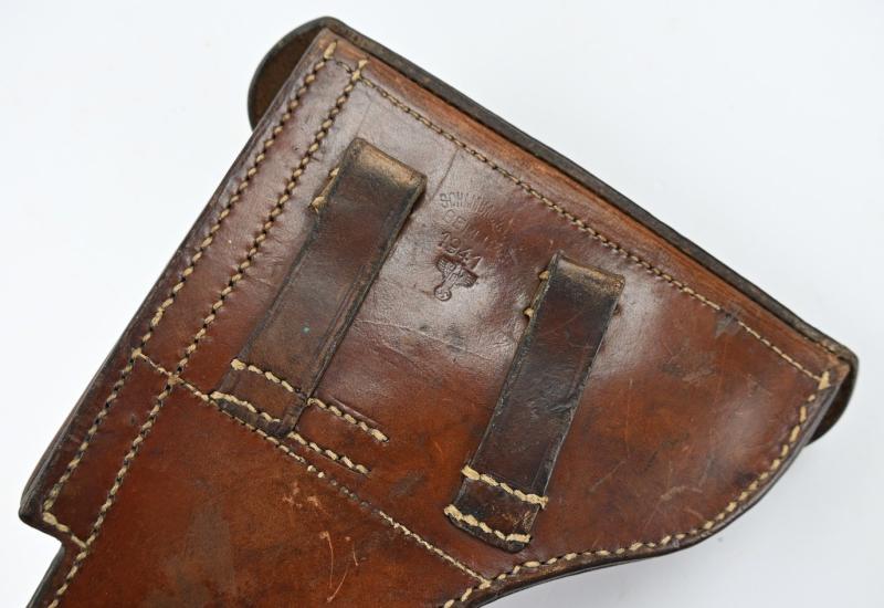 German P08 Polizei Brown Leather Holster 1941