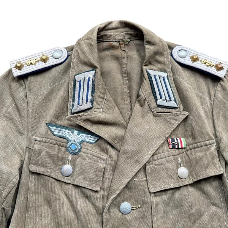 Heer medic's M43 tropical field tunic & trousers