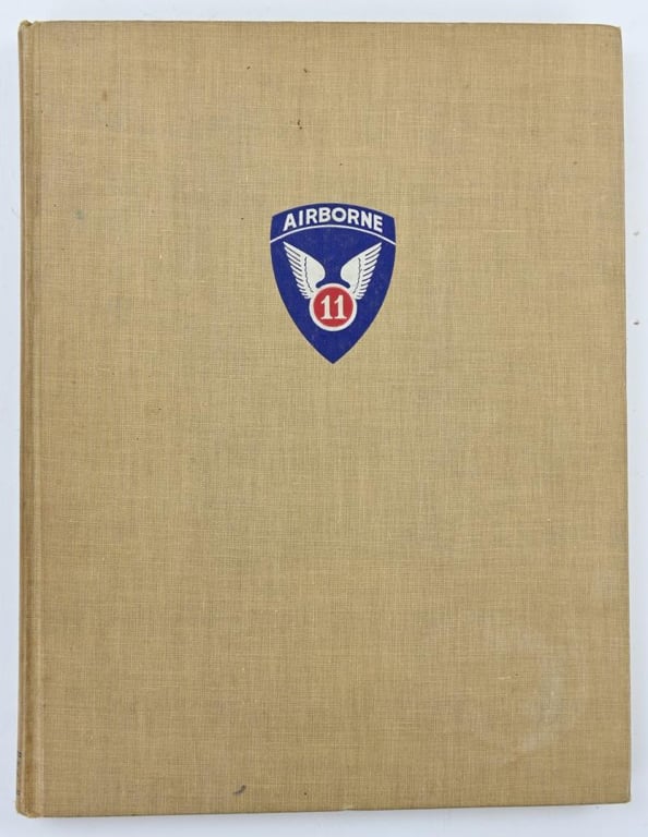 US WW2 History of the 11th Airborne Division Book 'The Angels'
