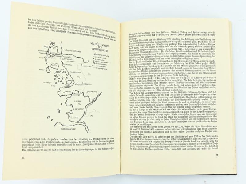 German RAD Book 'Der Arbeitsdienst, ein bildberichtbuch'