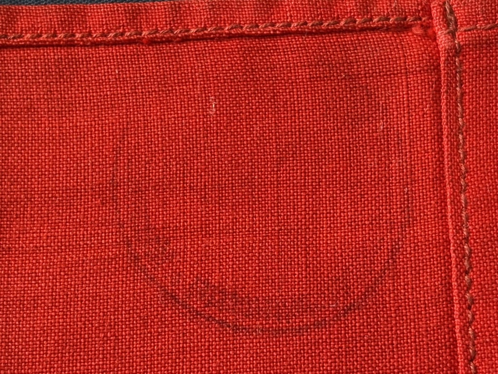 GERMAN WWII THIRD REICH AUTHENTIC ORIGINAL SMALL NSDAP NAZI DRAPE WITH INK ACCEPTANCE STAMP. ADDITIONAL PHOTOS