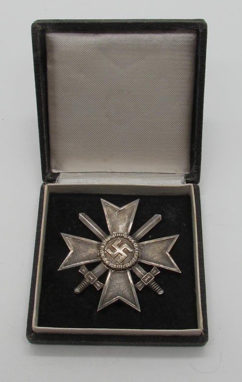 War Merit cross (KVK) first class “1” in Case