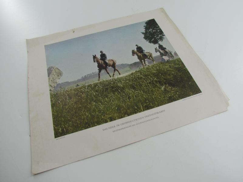 German.Printed Photo,”Das Heer Im Grossdeutschen Freiheitskampf