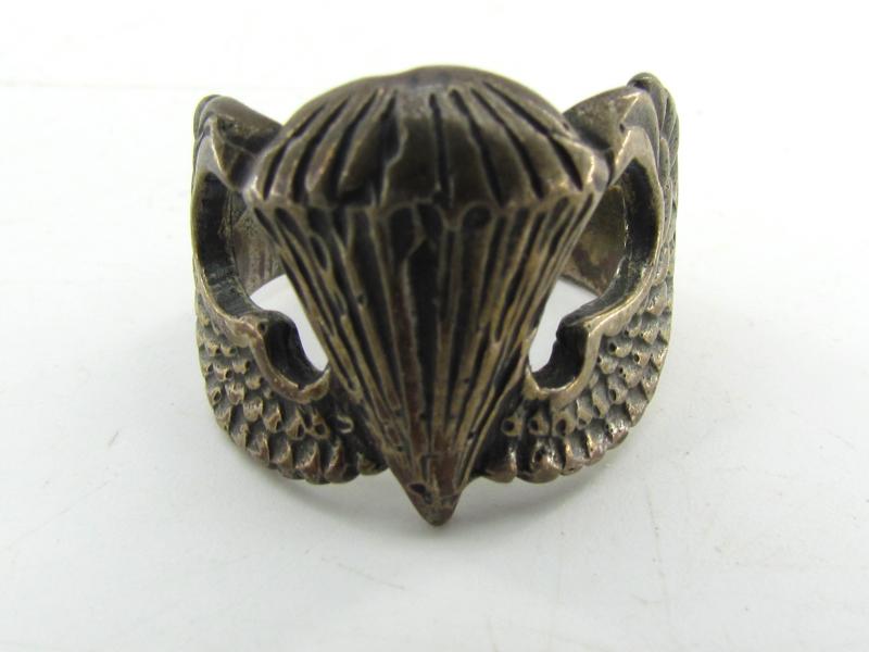 US WWII Paratrooper Jump wing Ring