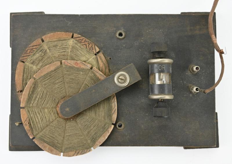 Civilian WW2 Secret Radio with headphone