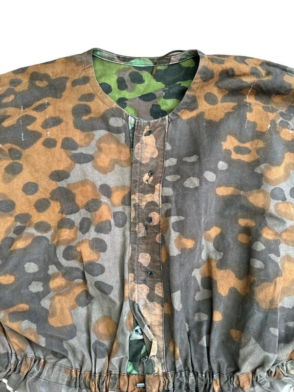 Waffen SS M42 Planetree 1/2 smock, field modified!