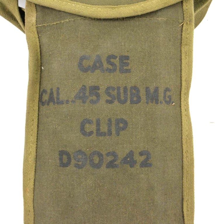 US WW2 Grease Gun Magazin Pouch