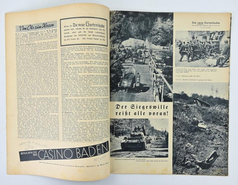 German Magazine 'Die Neue Gartenlaube' 5 June 1940