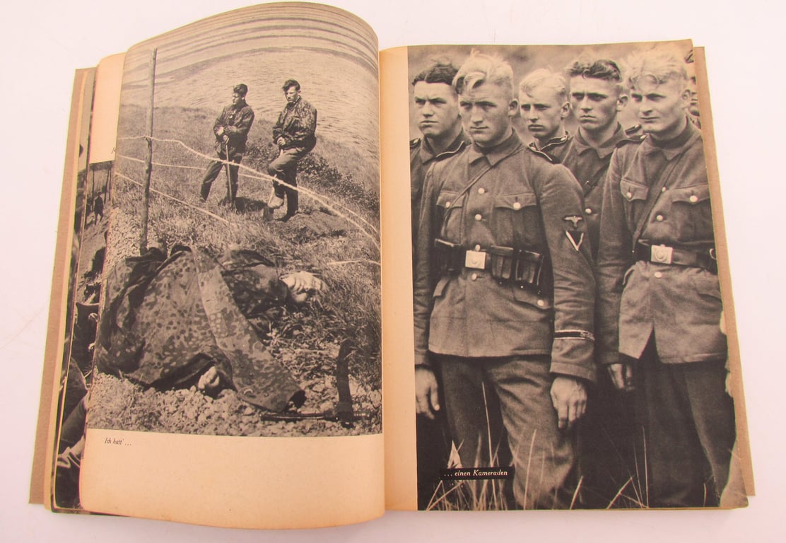Original Waffen-SS im Westen Photobook (1941)