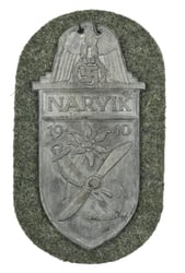 German WH Narvik Campaign Shield