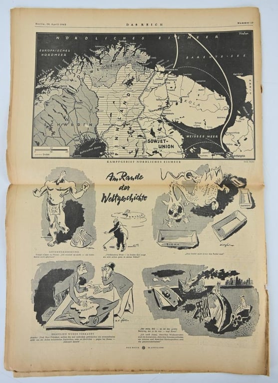 German Newspaper “Das Reich” April 1942