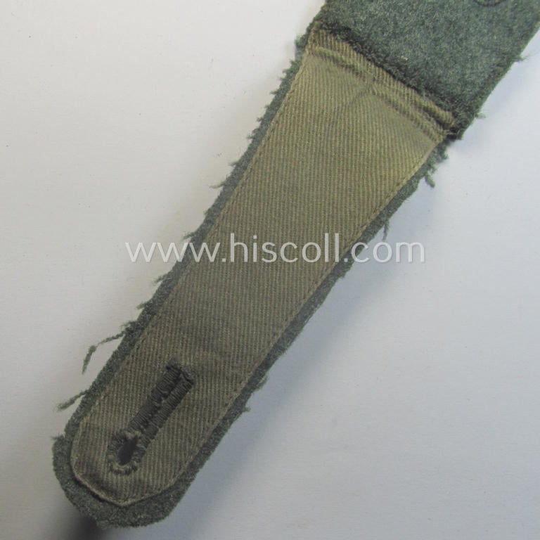 Single - and actually not that often seen! - early-period, WH (Heeres) EM-type (ie. 'M36'-pattern- and 'pointed styled') 'cyphered' shoulderstrap as was intended for usage by a: 'Soldat des Pionier-Rgts. 55'