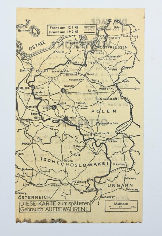 Allied WW2 Droppingsflyer 'Westfront/Ostfront'
