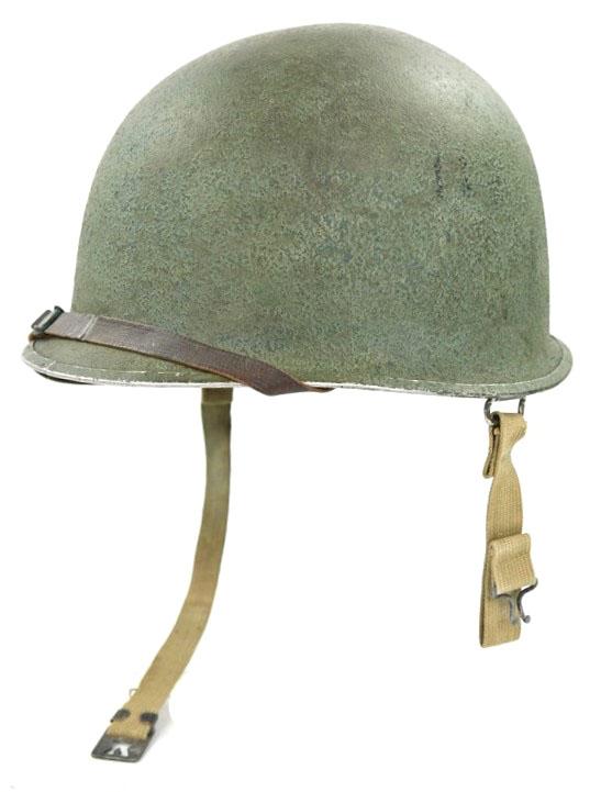 US WW2 M1 Swivel Bale Combat Helmet 'Schleuter'