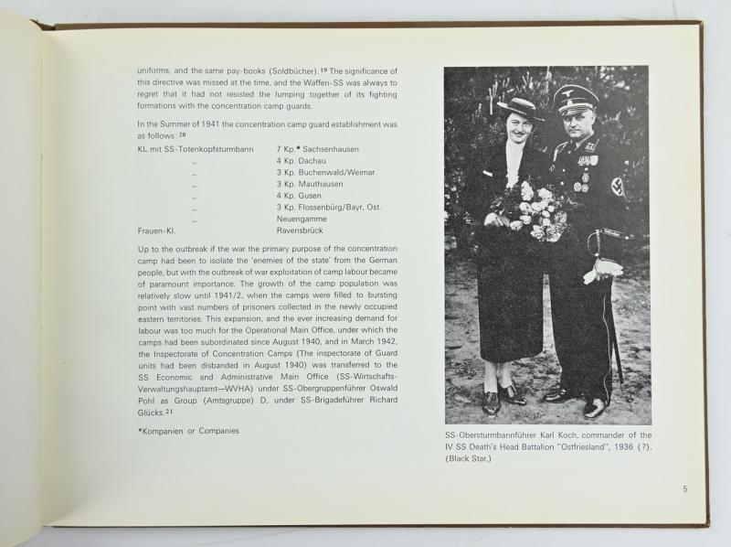 Collector's Book "Uniforms of the SS,Volume 4'' 1971