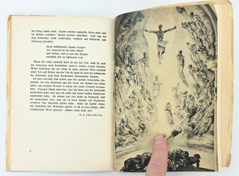 German Third Reich Booklet '..und fielen vor dem Feinde-und werden leben'