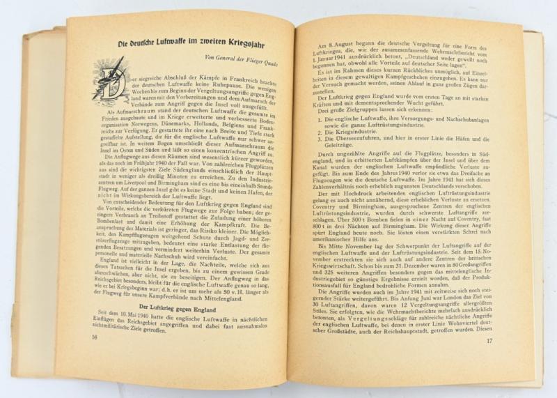 German Book 'Jahrbüch der Luftwaffe' 1942