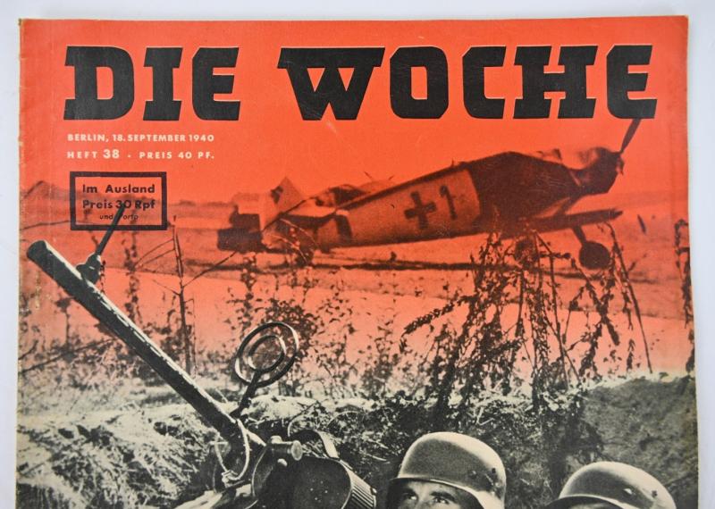 German Third Reich Magazine 'Die Woche' 1940