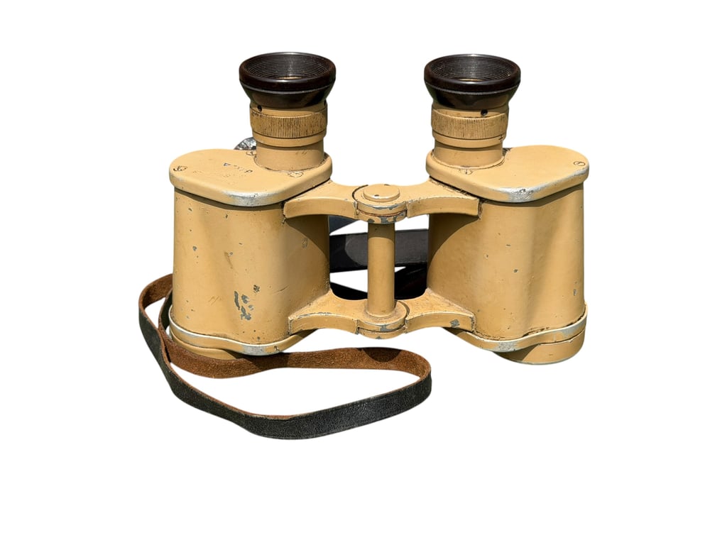 Wehrmacht Tan 6x30 Binoculars