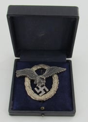 Luftwaffe Pilot's Badge by Brüder Schneider A.G., Wien,...