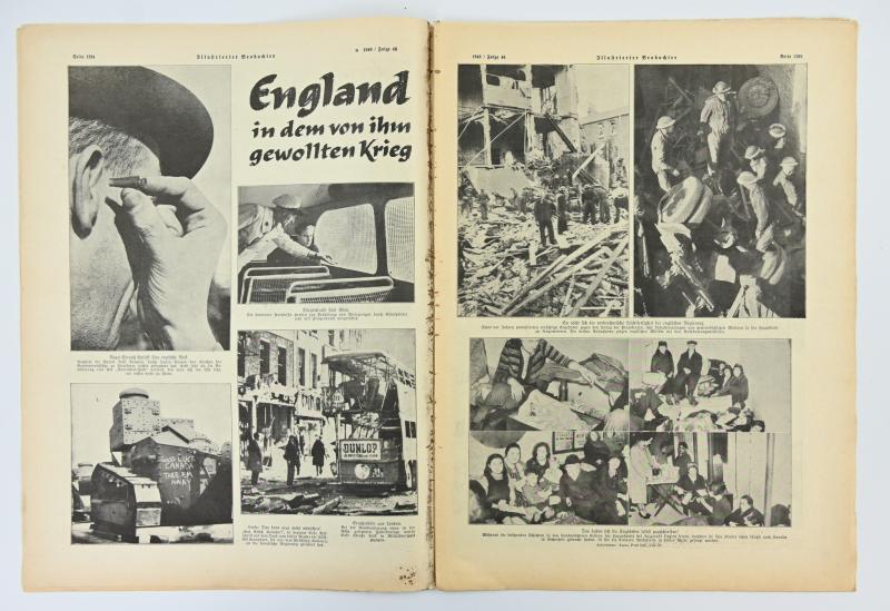 German Magazine "Illustrierte Beobachter" Dated 14 November 1940