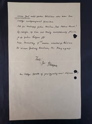 GERMAN WWII VERY RARE GREGOR STRASSER HAND SIGNED...