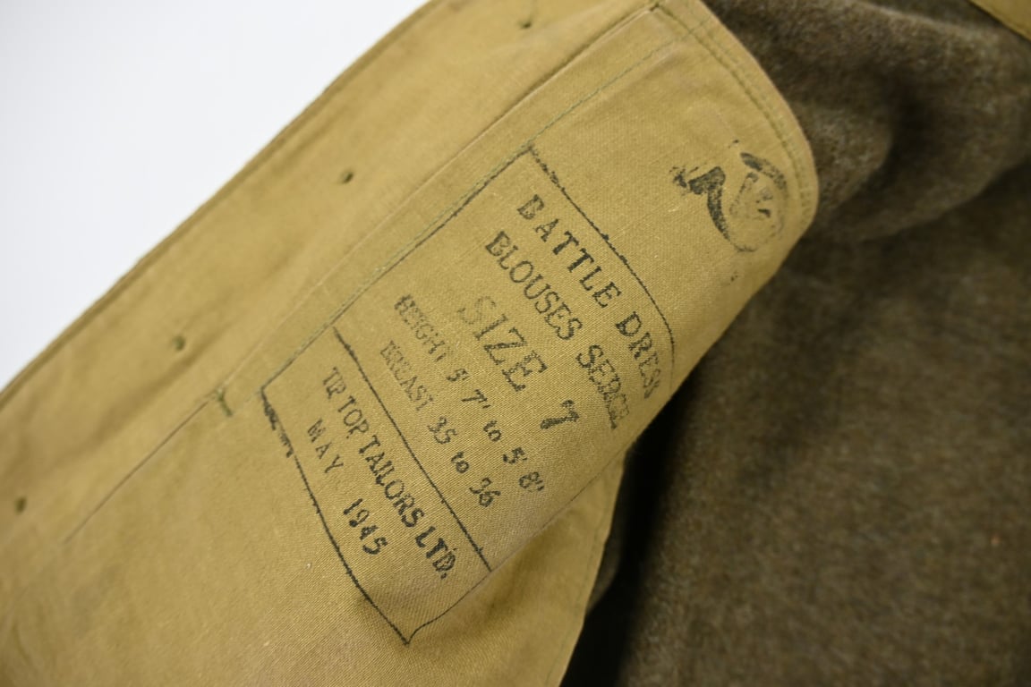Canadian WW2 Battle Dress RCASC