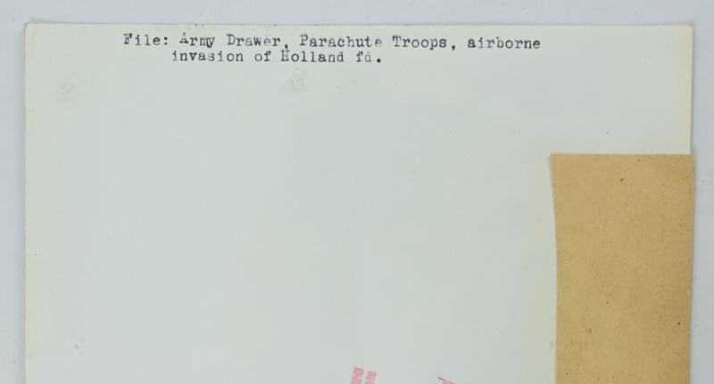 British Airborne WW2 Press Photo 'Market Garden'