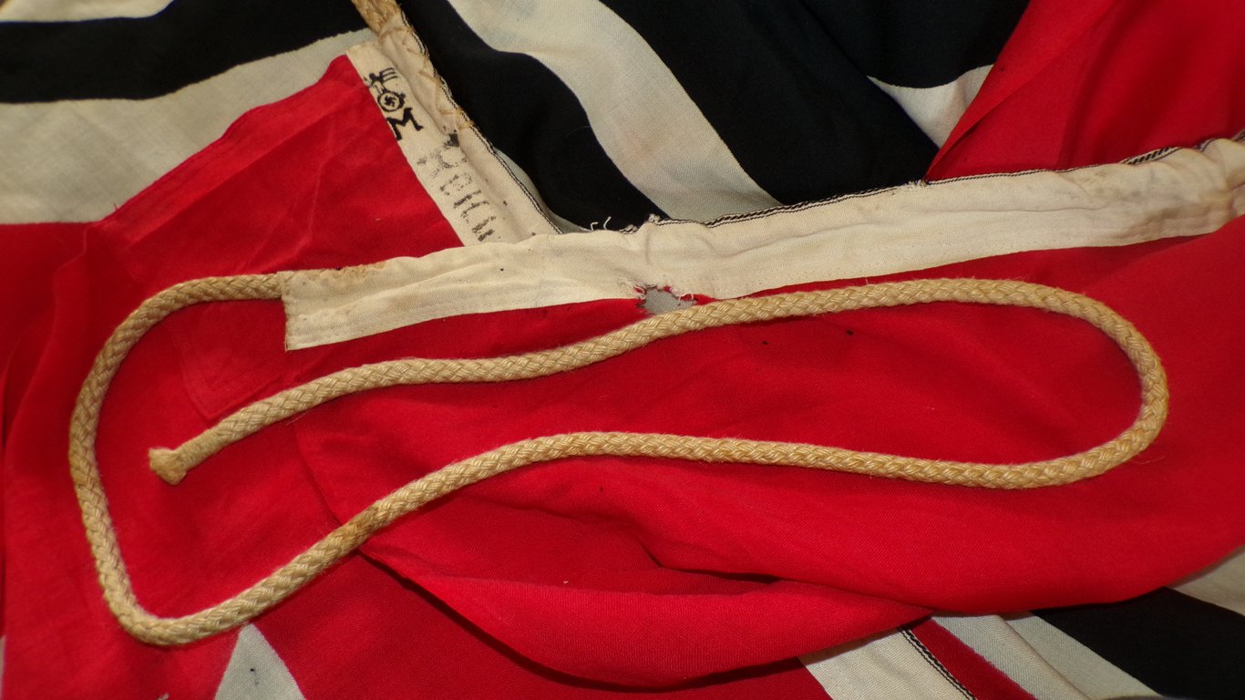 Large WWII German Kriegsmarine Reichskriegsflagge
