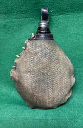 WW1 German Paper Cloth Covered Waterbottle