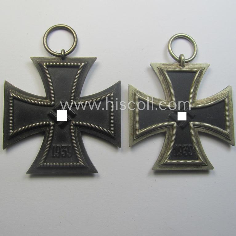 Superb - and truly rarely encountered! - 'Eisernes Kreuz 2. Klasse' (ie. Iron Cross 2nd Class) being a so-called: 'Übergrösse'-variant (ie. 'over-sized' ie. 47 mm. sized-example) as was produced by the: 'Frank u. Reif'-company